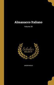 Hardcover Almanacco Italiano; Volume 20 [Italian] Book