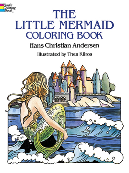 Paperback The Little Mermaid Coloring Book