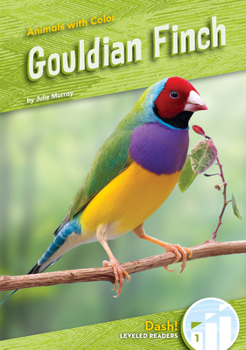 Library Binding Gouldian Finch Book