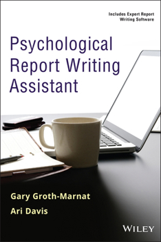 Paperback Psychological Report Writing Assistant [With CDROM] Book
