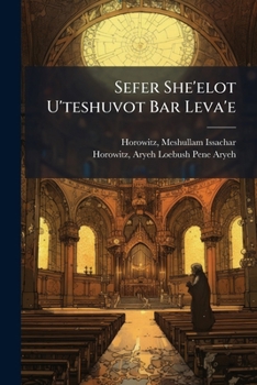 Paperback Sefer She'elot U'teshuvot Bar Leva'e [Hebrew] Book