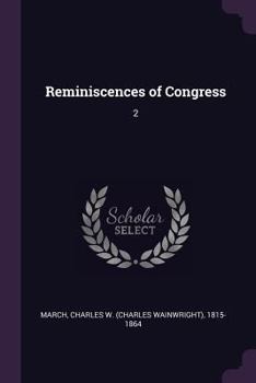 Paperback Reminiscences of Congress: 2 Book