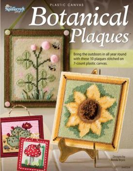 Paperback Botanical Plaques Book