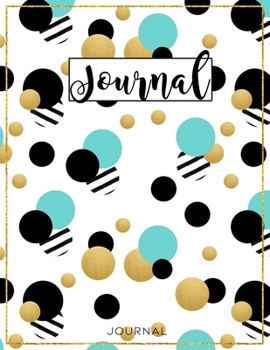 Girl Boss Cute Dot Grid Journal, Gold & Blue  Confetti a5 Journal for girls and women - Pretty Bullet Planner and Notebook to Organize Your Life, ... Tracking, To Do List and Plan Your Day