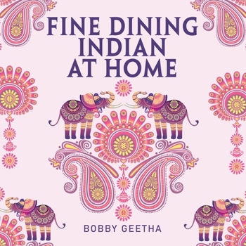 Paperback Fine Dining Indian at Home Book