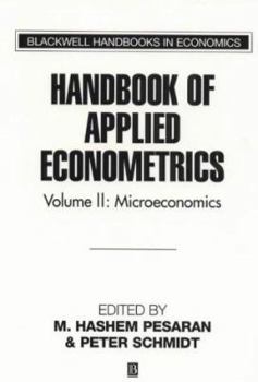 Paperback Handbook of Applied Econometrics, Volume II: Microeconomics Book