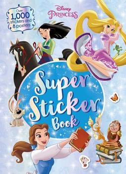 Paperback Disney Princess Super Sticker Book