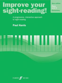 Paperback Improve Your Sight-Reading! Piano, Level 2: A Progressive, Interactive Approach to Sight-Reading Book