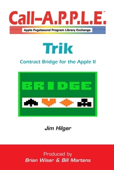 Paperback Trik 1.0: Contract Bridge for the Apple II Book