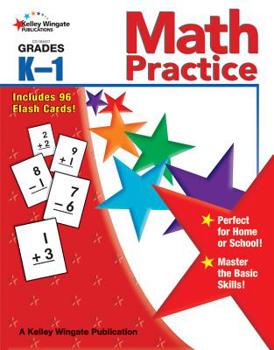 Paperback Math Practice, Grades K - 1 Book