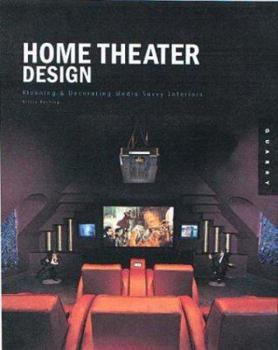 Hardcover Home Theater Design : Planning and Decorating Media-Savvy Interiors Book