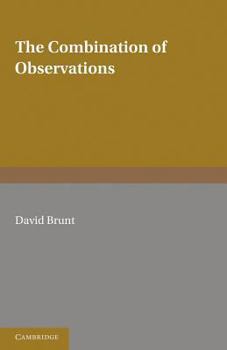 Paperback The Combination of Observations Book