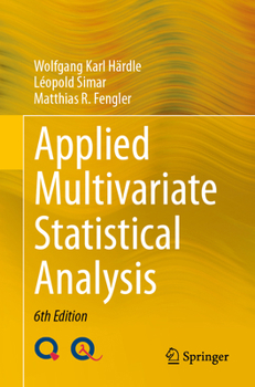 Paperback Applied Multivariate Statistical Analysis Book