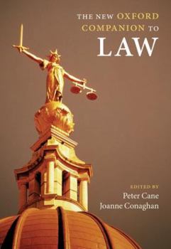 Hardcover The New Oxford Companion to Law Book