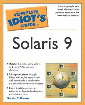 Paperback Complete Idiot's Guide to Solaris 9 Book