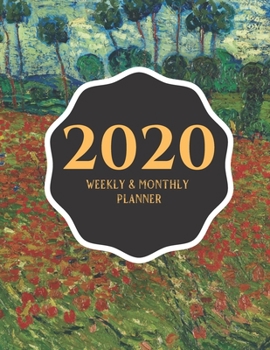 Paperback 2020 Weekly & Monthly Planner: Planner And Journal Organizer 2020 - Planner Calendar 2020 Book