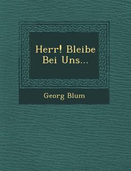 Paperback Herr! Bleibe Bei Uns... Book