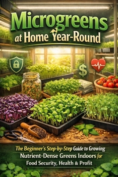 Microgreens at Home Year-Round: The Beginner’s Step-by-Step Guide to Growing Nutrient-Dense Greens Indoors for Food Security, Health & Profit