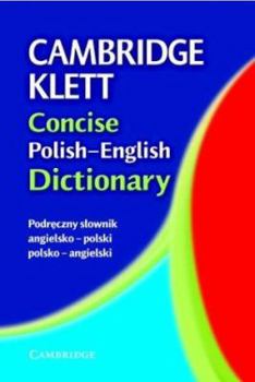 Paperback Cambridge Klett Concise Polish-English Dictionary (English and Polish Edition) Book
