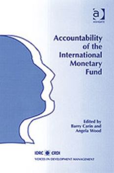Hardcover Accountability of the International Monetary Fund Book