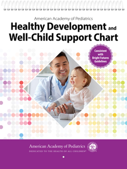 Spiral-bound Aap Healthy Development and Well-Child Support Chart Book
