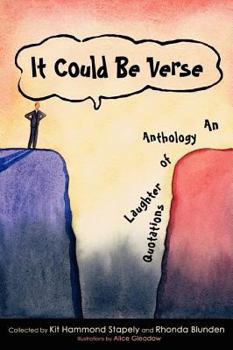 Paperback It Could Be Verse: An Anthology of Laughter Quotations Book