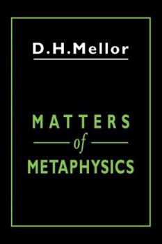 Paperback Matters of Metaphysics Book