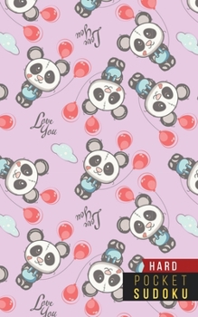 Paperback Pocket Sudoku Hard: 158 Hard Sudoku Puzzles with Solutions - Pocket Sudoku Puzzle Books - Large Print Sudoku Puzzle Books For Adults - Sud [Large Print] Book