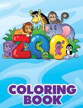 Paperback Zoo Coloring Book