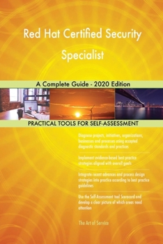 Paperback Red Hat Certified Security Specialist A Complete Guide - 2020 Edition Book