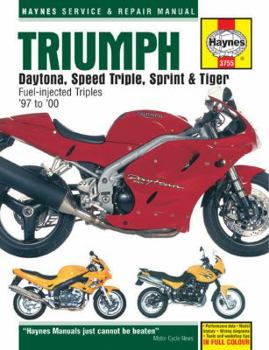 Paperback Triumph Daytona, Speed Triple, Sprint & Tiger: 885/955cc '97 to '05 Book