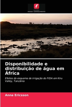 Paperback Disponibilidade e distribuição de água em África [Portuguese] Book