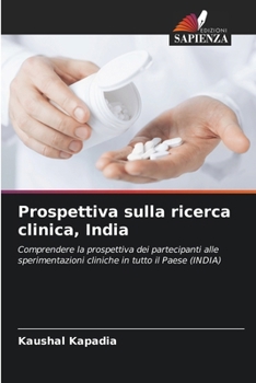 Paperback Prospettiva sulla ricerca clinica, India [Italian] Book