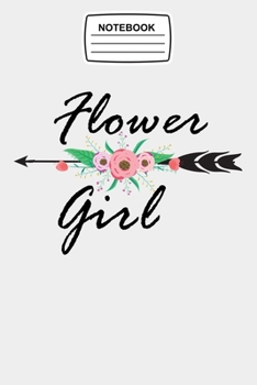 Notebook Flower Girl: Bohemian Style Journal Notebook Blank Lined Ruled 6x9 120 Pages