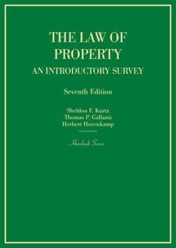 Hardcover The Law of Property: An Introductory Survey (Hornbooks) Book