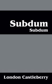 Paperback Subdum: Subdum Book