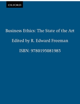 Paperback Business Ethics: The State of the Art Book