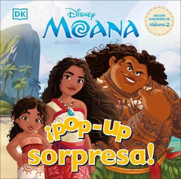 Board book ¡Pop-Up Sorpresa! Disney Moana (Pop-Up Peekaboo! Disney Moana) [Spanish] Book