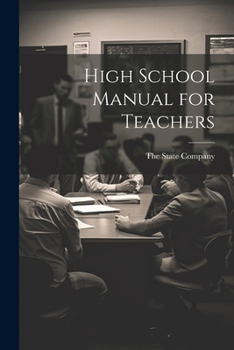 Paperback High School Manual for Teachers Book