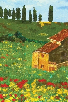 Paperback Italian Landscape Journal: Blank Notebook Diary Memoir Book