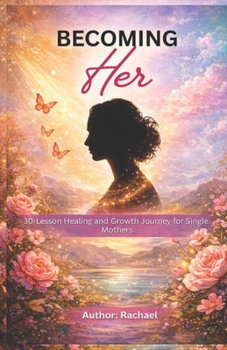 Paperback Becoming Her: 30-Lesson Healing and Growth Journey for Single Mothers Book