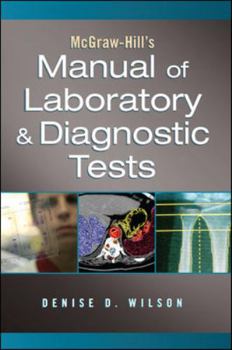 Paperback McGraw-Hill's Manual of Laboratory & Diagnostic Tests Book