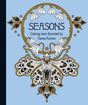 Hardcover Seasons Coloring Book: Published in Sweden as Tidevarv Book