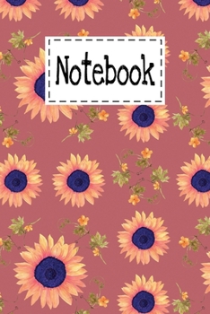Notebook: Cute Yellow Sunflowers Gifts Theme Design Lined Notebook For kids Girls Boys men Women Teens For Taking notes & Ideas - Gifts For Sunflower Summer & Spring Lovers.