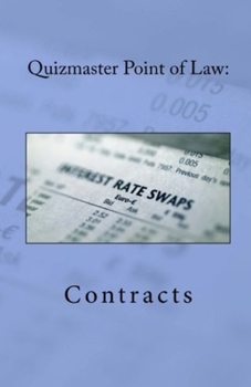 Paperback Quizmaster Point of Law: Contracts Book