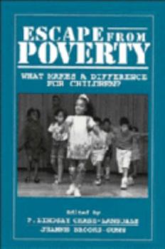 Paperback Escape from Poverty: What Makes a Difference for Children? Book