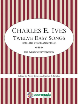 Paperback Twelve Easy Songs: Low Voice and Piano Book