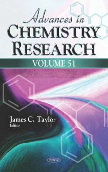 Hardcover Advances in Chemistry Research Book