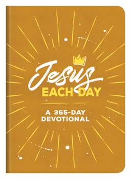 Imitation Leather Jesus Each Day: A 365-Day Devotional Book