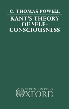 Hardcover Kant's Theory of Self-Consciousness Book